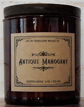 Load image into Gallery viewer, Antique Mahogany Scented Candle