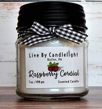 Load image into Gallery viewer, Raspberry Cordial Scented Candle
