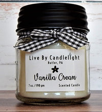 Load image into Gallery viewer, Vanilla Cream Scented Candle